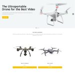 DroneShopify – Drone Shopify template built by Pagefly