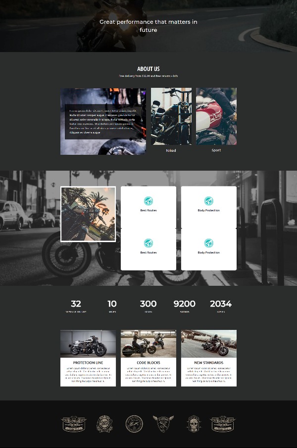 Motorify Premium - Multipage Motorcycle Shopify template