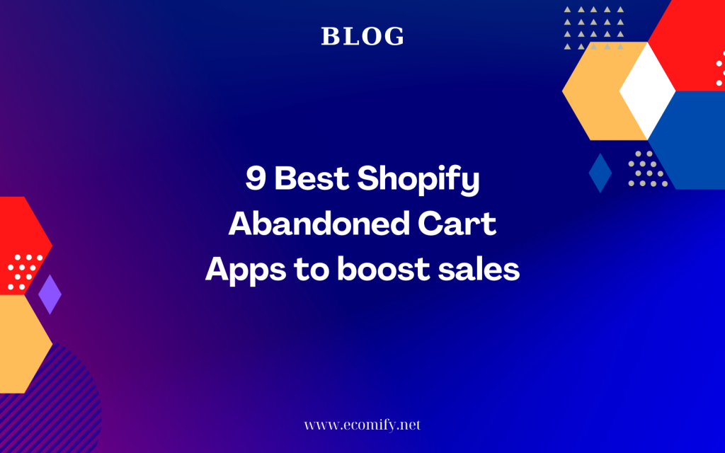 shopify abandoned cart app