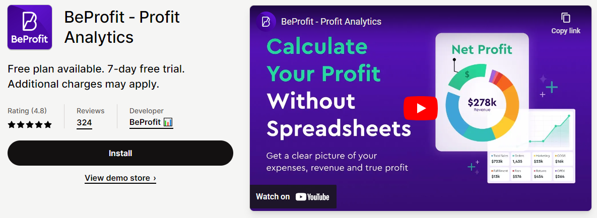 shopify analytics app
