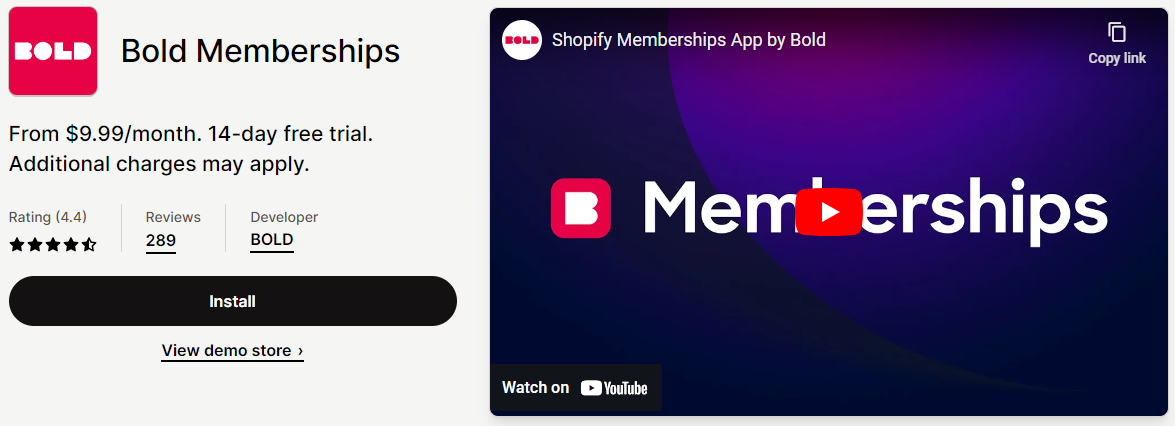 Shopify Membership Apps 1