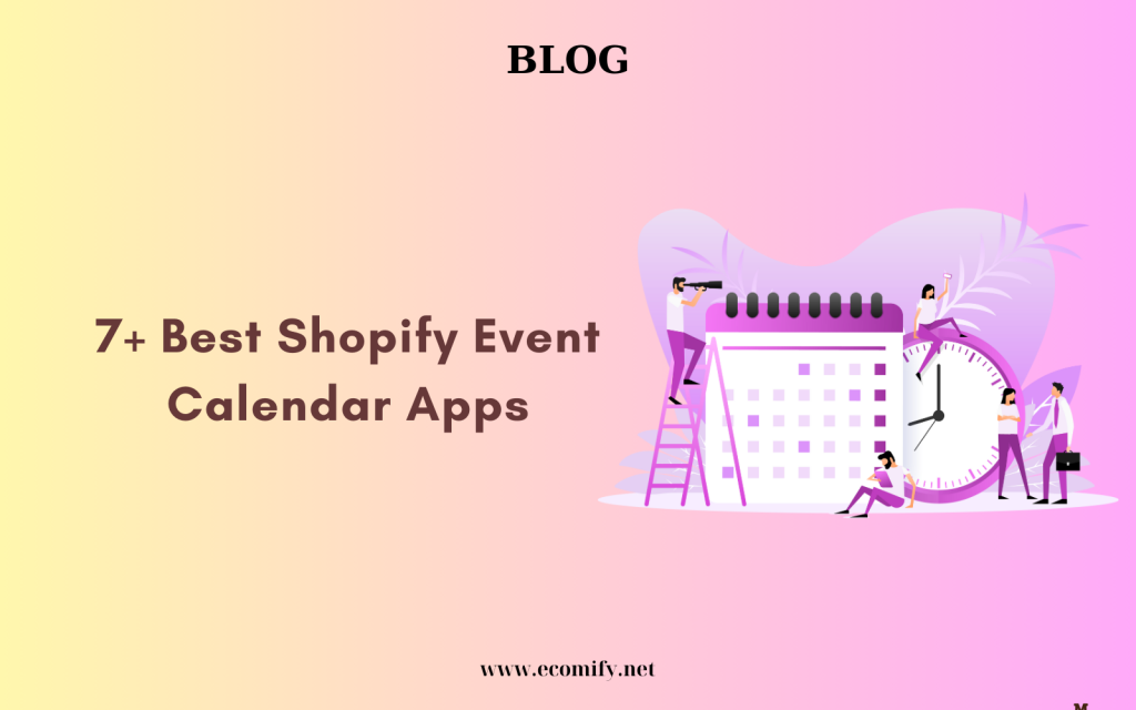 shopify event calendar app