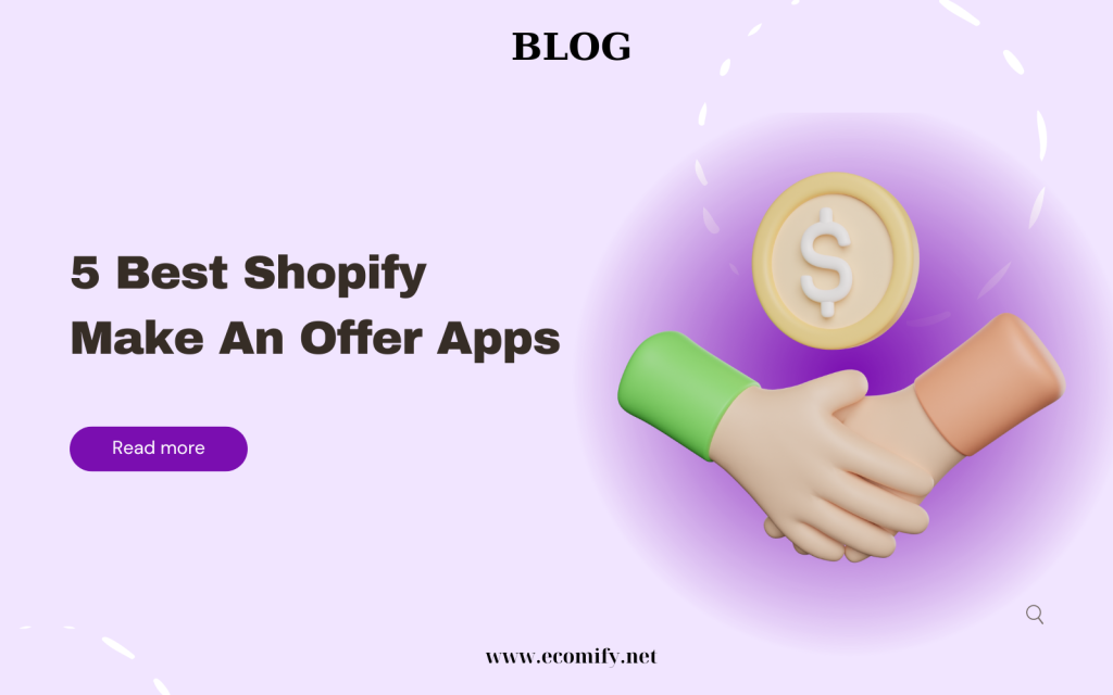 shopify make an offer app
