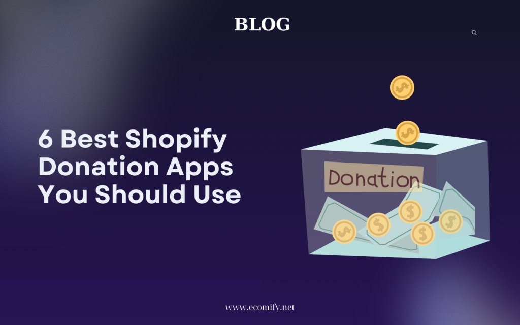 Shopify donation app